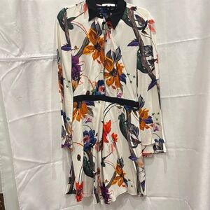 Floral Long-Sleeve Dress